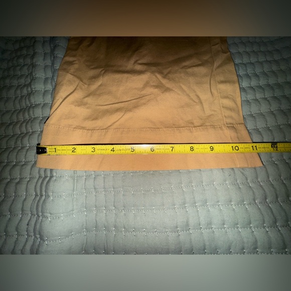 Who What Wear Wide Leg darkTan/burnt yellow Pants w belt Size 2 NWOT - Picture 7 of 12